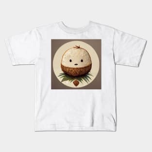 Cute cartoon coconut Kids T-Shirt